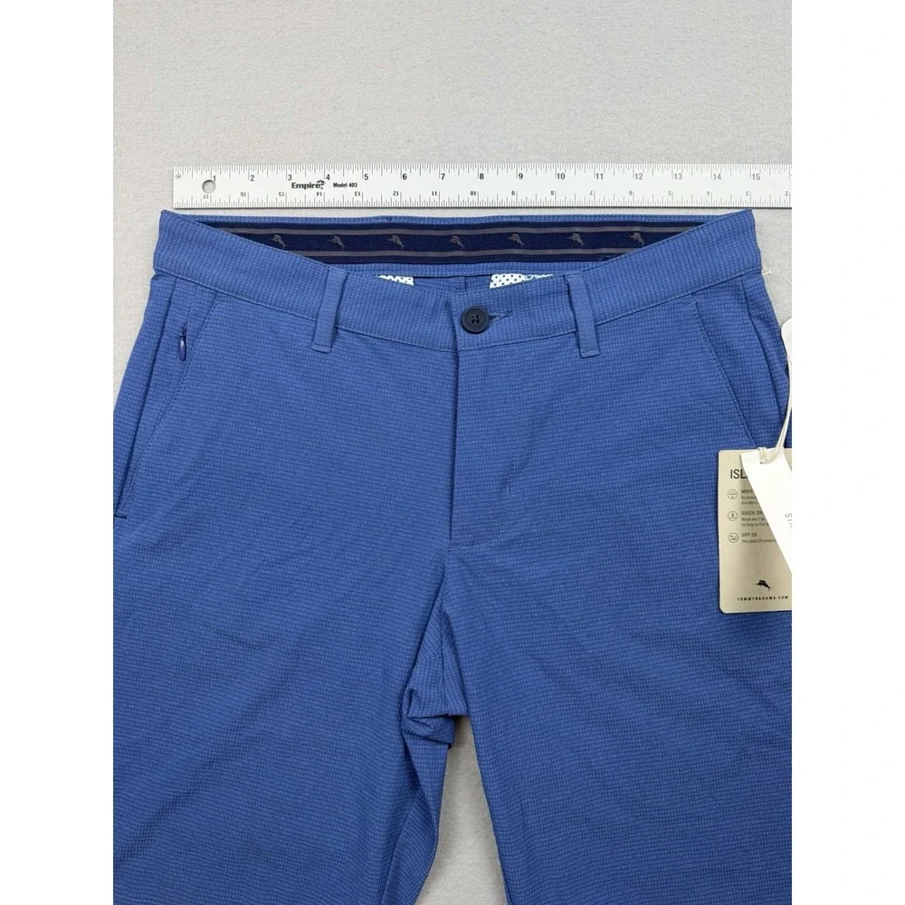 Tommy Bahama Chip Shot Performance Shorts 29 Ocean Deep Blue 10